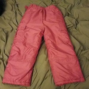 Final price Pink Rothschild snow ski pants